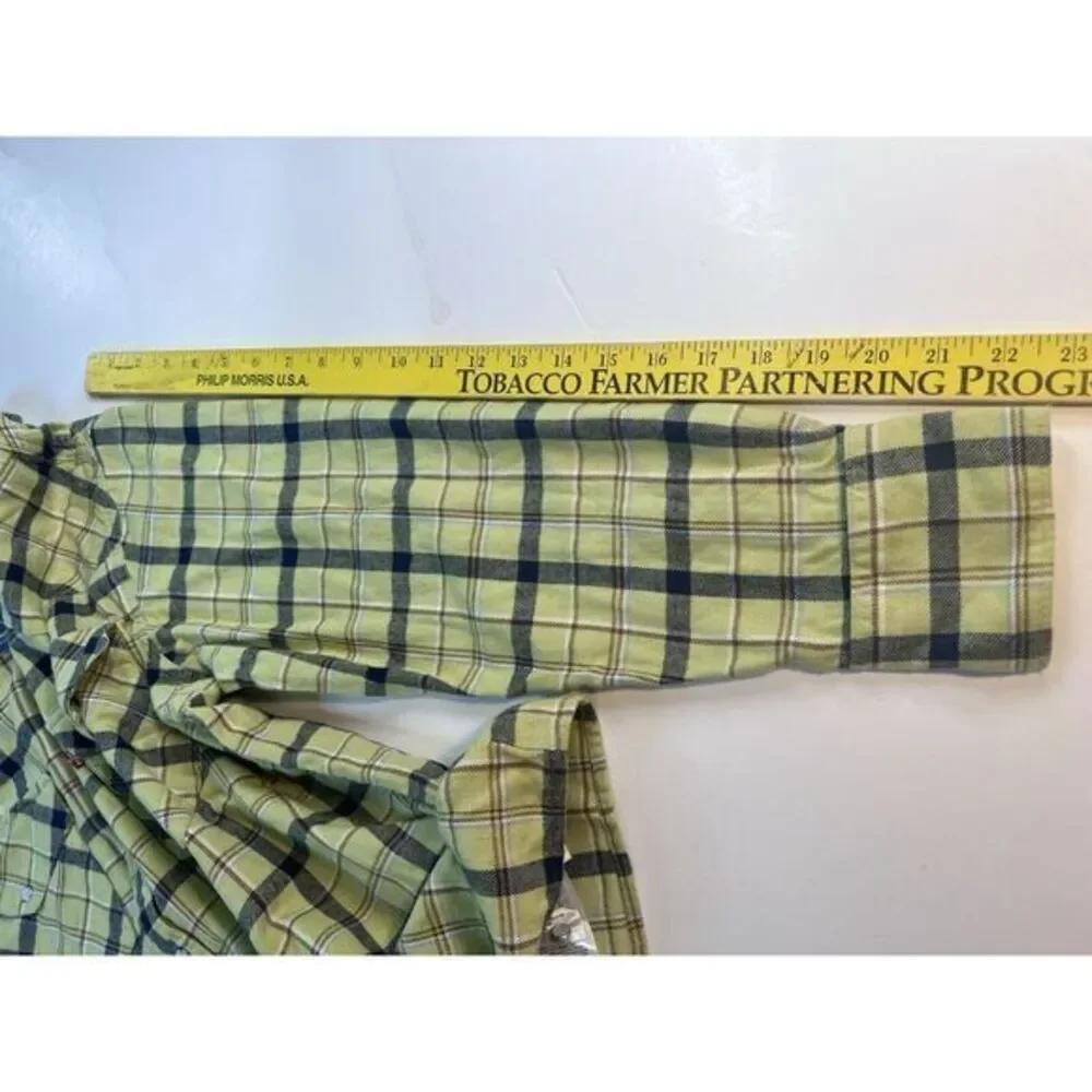 Levi's NWT Flannel Pearl Snap Shirt Mens Size S ‎ Western Plaid